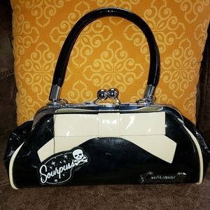 Sourpuss hand bag retro, 50's looking NWT
